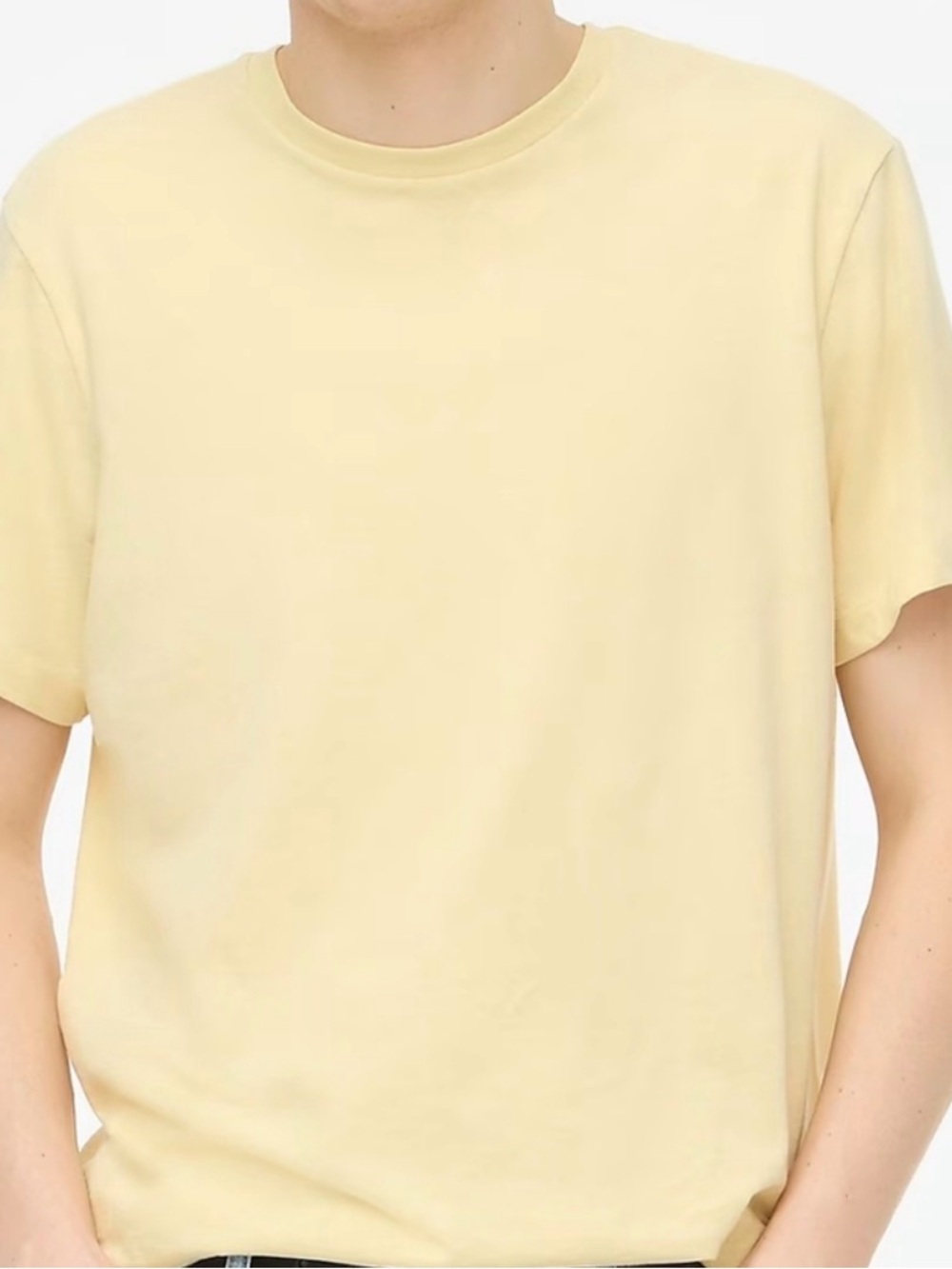 J. Crew Men's Washed Jersey T-shirt New Size Large